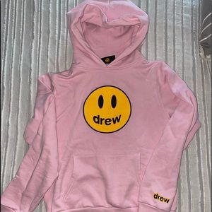 Justin Bieber’s DREW HOUSE - strawberry pink mini hoodie